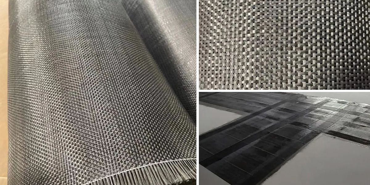 Application of basalt plain weave in floor crack repair