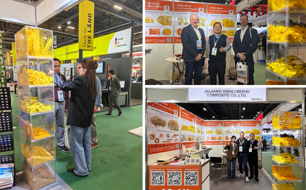 Beihai Fiberglass Shines at JEC World 2026 with Phenolic Moulding Compound