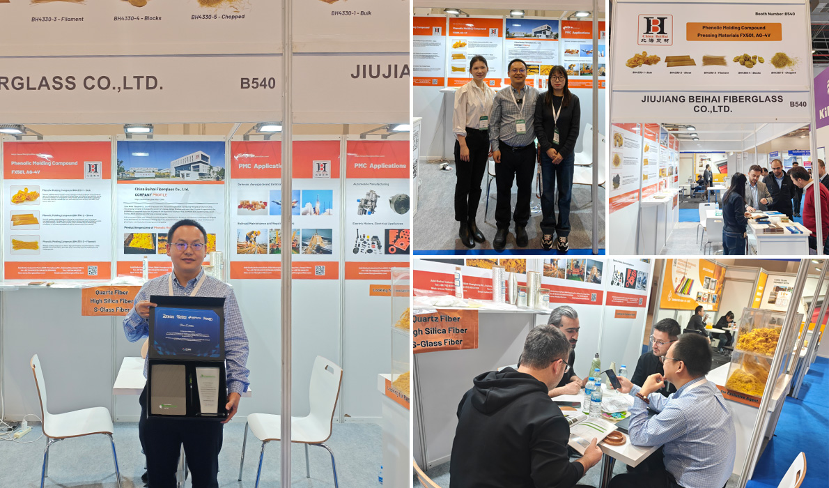 Company Showcases Phenolic Molding Compounds at Istanbul Composites Fair, Turkey, Expanding New Opportunities for International Collaboration
