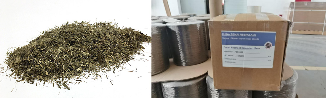basalt fiber chopped strands in mortar